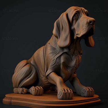 3D model The Austrian Hound dog (STL)